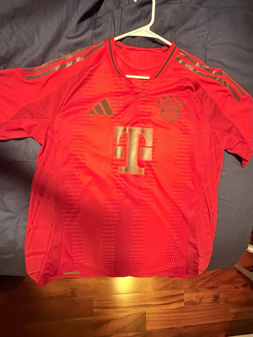 FC Bayern Munich Authentic Player Version Soccer Jersey